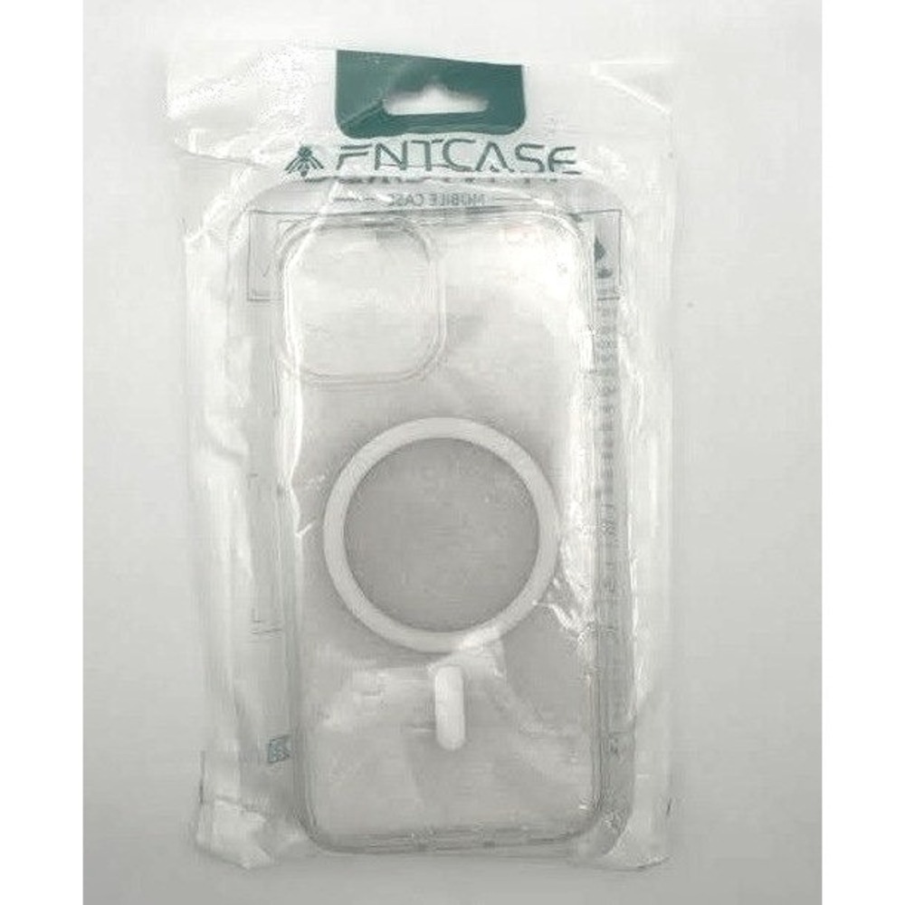 Clear iPhone 15 14 13 Case MagSafe Compatible Shockproof Transparent Cover New